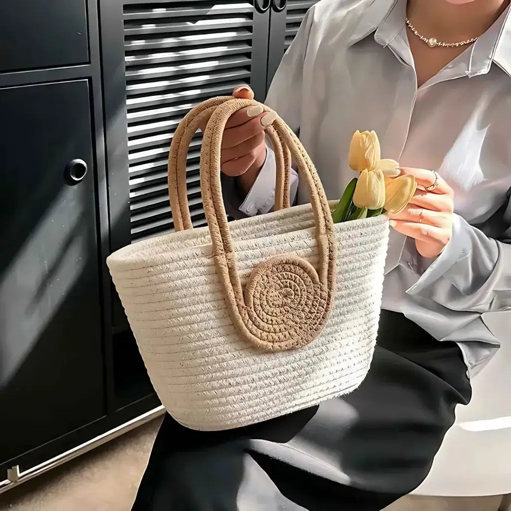 Paris Straw Tote