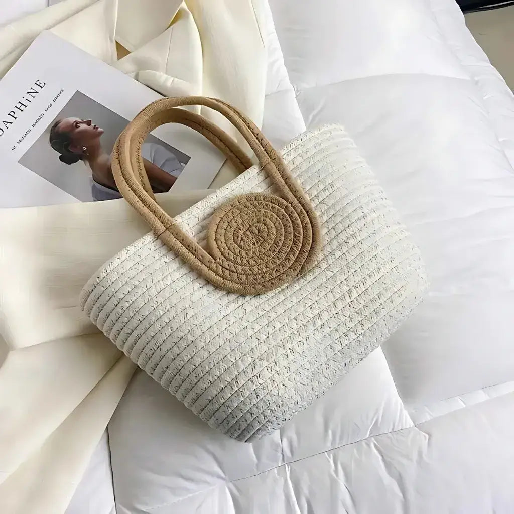 Paris Straw Tote
