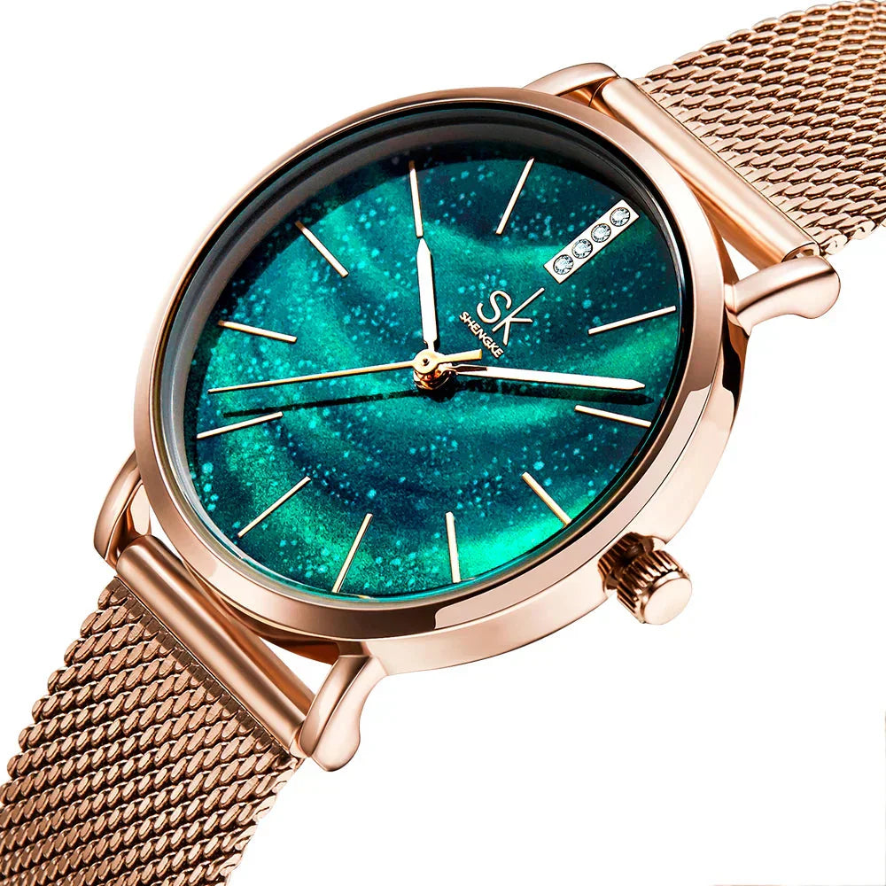 Elegance Mesh Watch