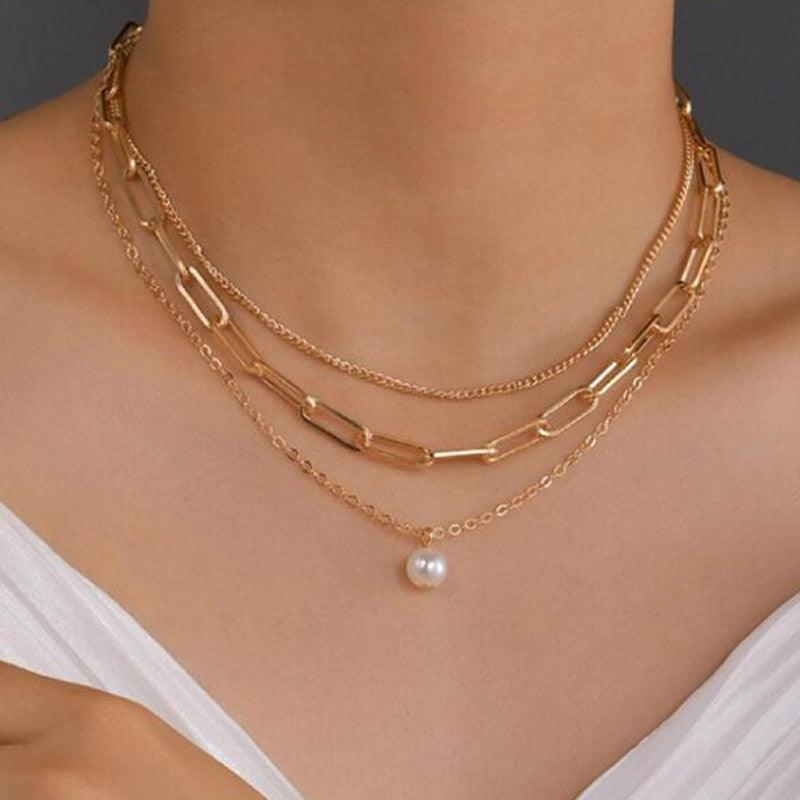 Necklace Luxury Pearl
