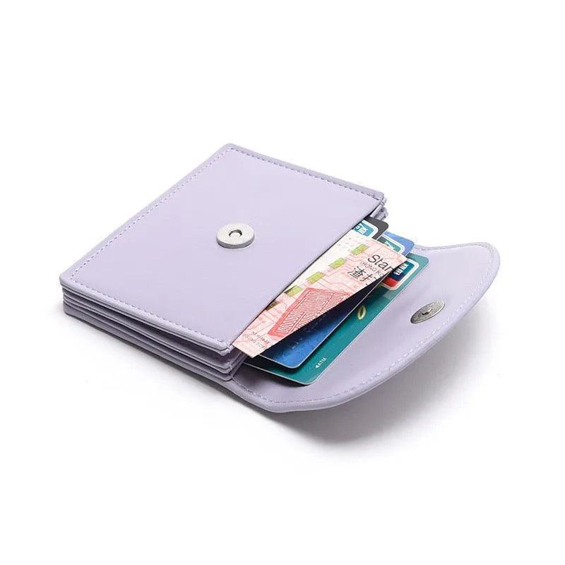 Women's Genuine Leather Compact Wallet