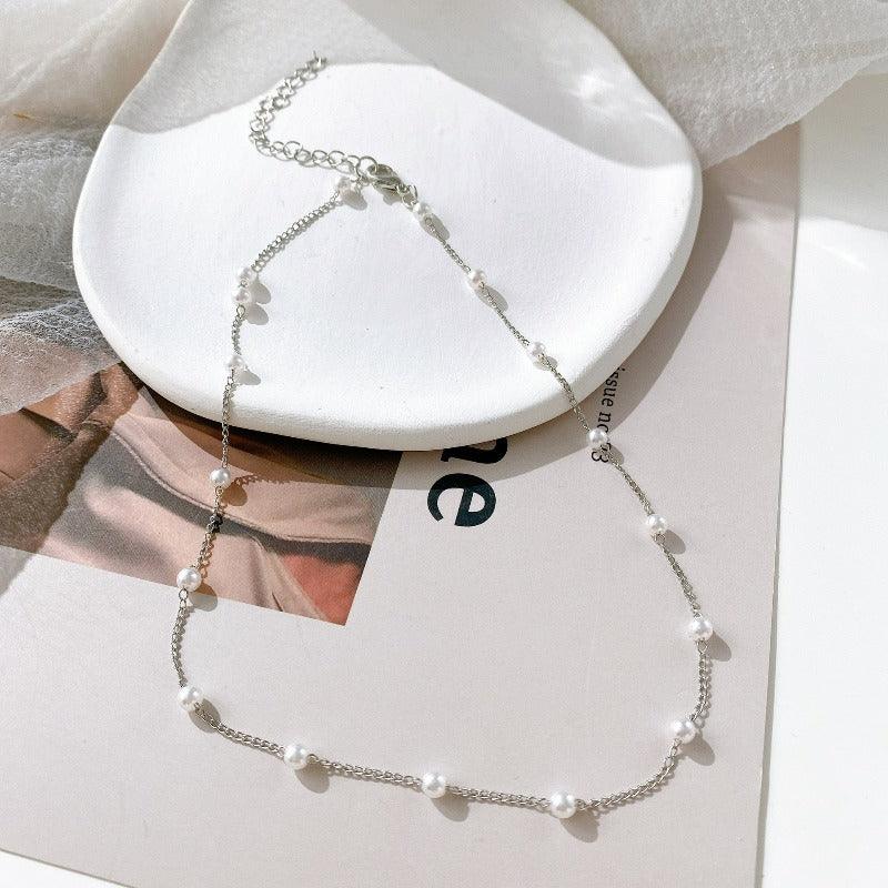 Pearl Choker Necklace