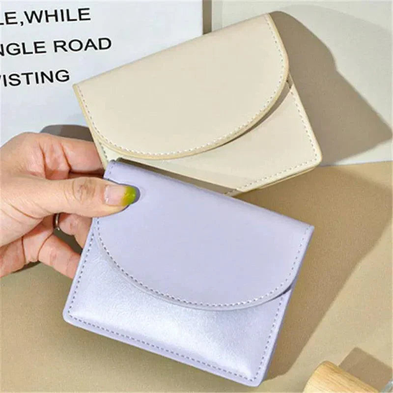 Women's Genuine Leather Compact Wallet