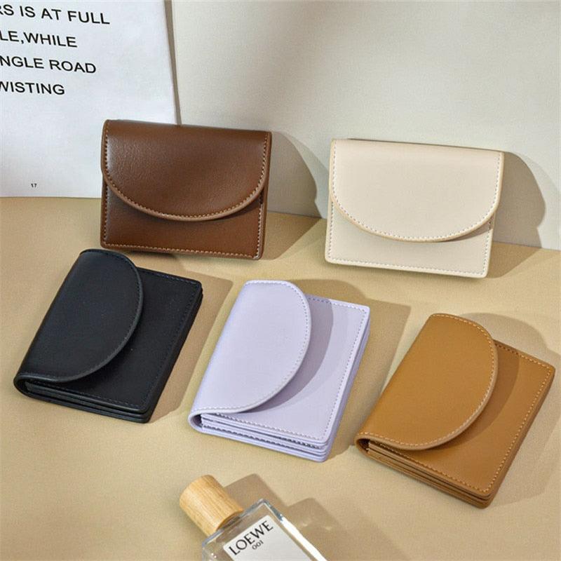 Women's Genuine Leather Compact Wallet
