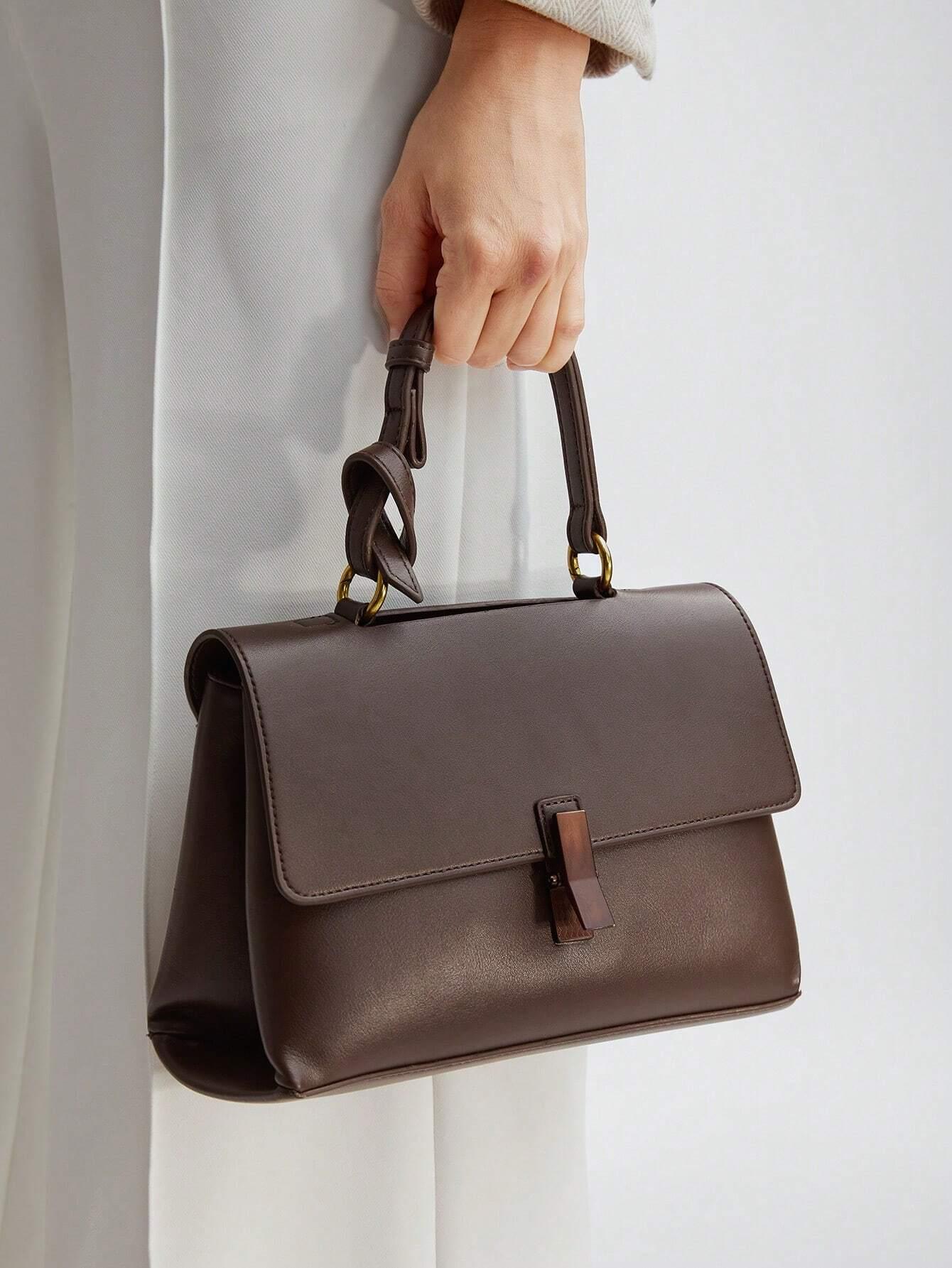 Amalfi Brown Leather Handbag